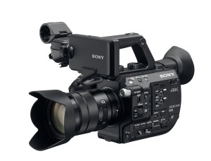 Imagen de la nueva PXW-FS5K (con lente). Modelo sin lente (PXW-FS5) también disponible